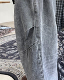 Beiner Wave Banded Denim Pants
