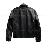 Villa Hand Washing Leather Biker Jacket