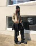 [MADE] Bader Eyelet Cut Collar Washed Cotton Jacket