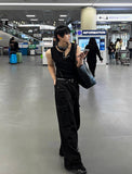 Multi Cargo Long Line Pants