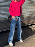 Raglan Round Cozy Knit