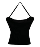 Syrup Ribbon Halter Top