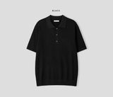 Ice Silk Collar Knit