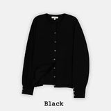 Hand Roll-up Round Cardigan