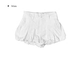 Poing Balloon Pintuck Nylon Banding Shorts