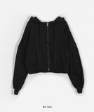 Muguro 2-way color hood zip-up