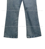 Penny brush washed bootcut denim