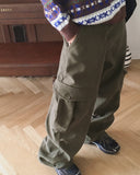 [Brushed] Simob Bijo Wide Big Cargo Pants