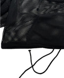 NET CROP SUMMER HOODY