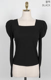 Liabel Square Neck Puff T-shirt