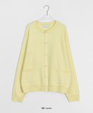 [unisex] Pokinin pocket over knit cardigan