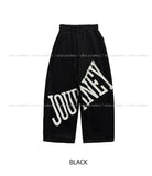 Journey Lettering Brushed Balloon Training Pants