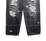 Funky Damage Wide Denim Pants