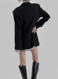 Tabarin wrap one piece jacket