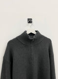 Hachi Knit Half zip-up jacket
