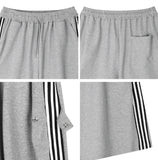 Loupe Button Track Bermuda Pants
