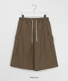 Setsho Adjust Nylon Banding Bermuda Pants
