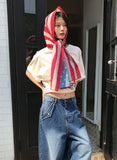 FLAP POCKET BRUSH DENIM