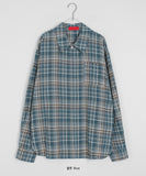 Bamine Check Shirt Jacket