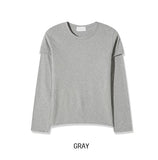 Epi Round Cut Layered Long Sleeve