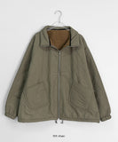 Sentoki Fleece Quilting String Padded Jumper