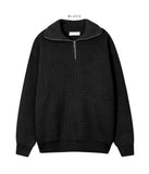 Moide Pullover Half Zip Knit