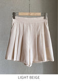 Colin Pleated Pintuck Shorts