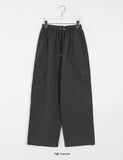 Anki banding string wide cargo pants