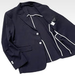 L'Obrey Single Linen Blazer