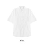 [Plan/1+1] Print Basic Short Sleeve Shirt