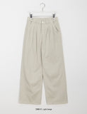 Seucheuko Bizo Pintuck Cotton Pants