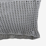 Vininto net off-shoulder knitwear