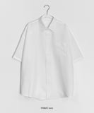[unisex] Midender Summer Seersucker Over Short Sleeve Shirt