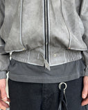 RENNE Vintage Leather Jacket