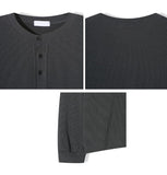 Harvey Deki Henley Neck T-Shirt