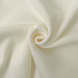 Back Ribbon Point Cut Waist Narrow Summer Knit