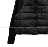 Fog Hooded Knit Lightweight Padded Jacket