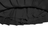 Huki Two Belt Set Pleated Mini Skirt