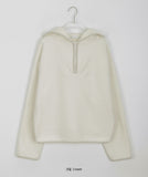 MV Color Matching Half Zip-Up Fleece Hoodie