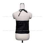 FIX Heart Denim Halter Sleeveless