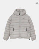 Turnle String Hooded Nylon Lightweight Short Padding Jumper