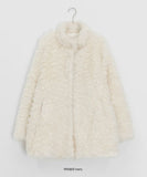 Bihin Collar Half Fur Jacket