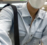 Light blue shirt