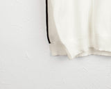 Gender Eyelet Strap Long Sleeve Knit