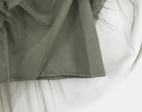 Lapue Frill Tiered Midi Skirt
