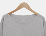Peuon Layered Frill Button Knit