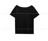 [U-BASIC] Summer Daily Boat Neck Loose Short Sleeve