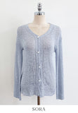 Alin V-neck Tefsa Cool Knit Cardigan