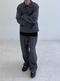 Nylon Thin Over Button Jacket