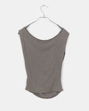 Hoen Drape One Off-Shoulder Sleeveless T-Shirt